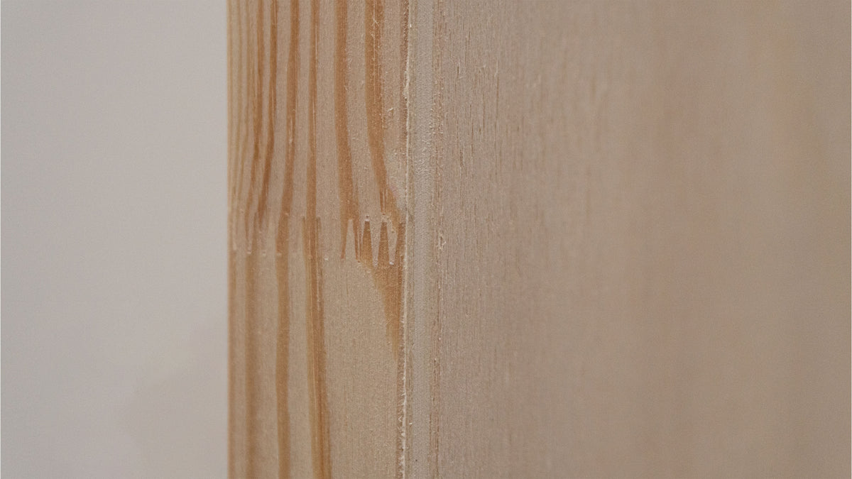Bastidor de lienzo de chopo 70×20 cm · perfil 38mm · para pintura al óleo y acrílico
